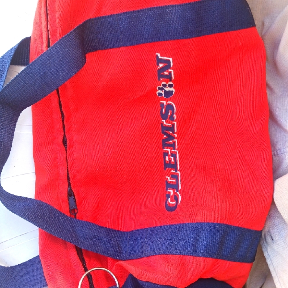Vintage Clemson Tigers Gym Bag